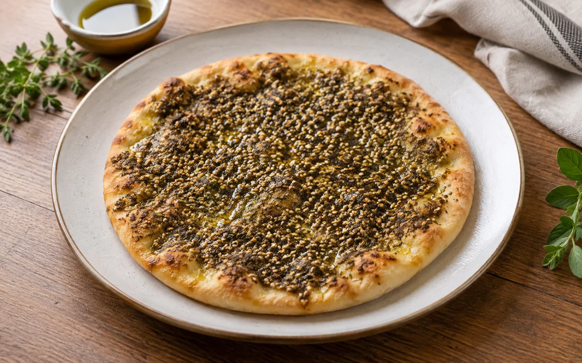 Manakiche au zaatar